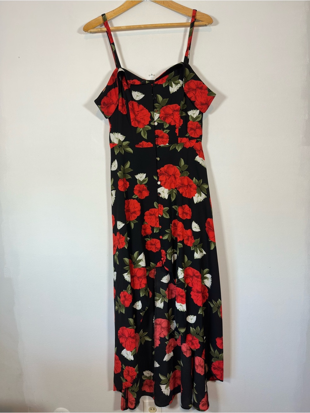 Premier Amour Cold Shoulder Maxi Dress Prom Homecoming Autumn Wedding Size 10 - Picture 4 of 13